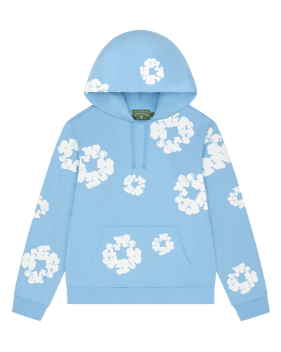 Denim tears hoodie powder blue
