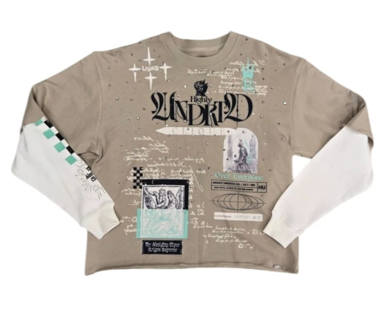 UNDRTD Long Sleeve " Grey "