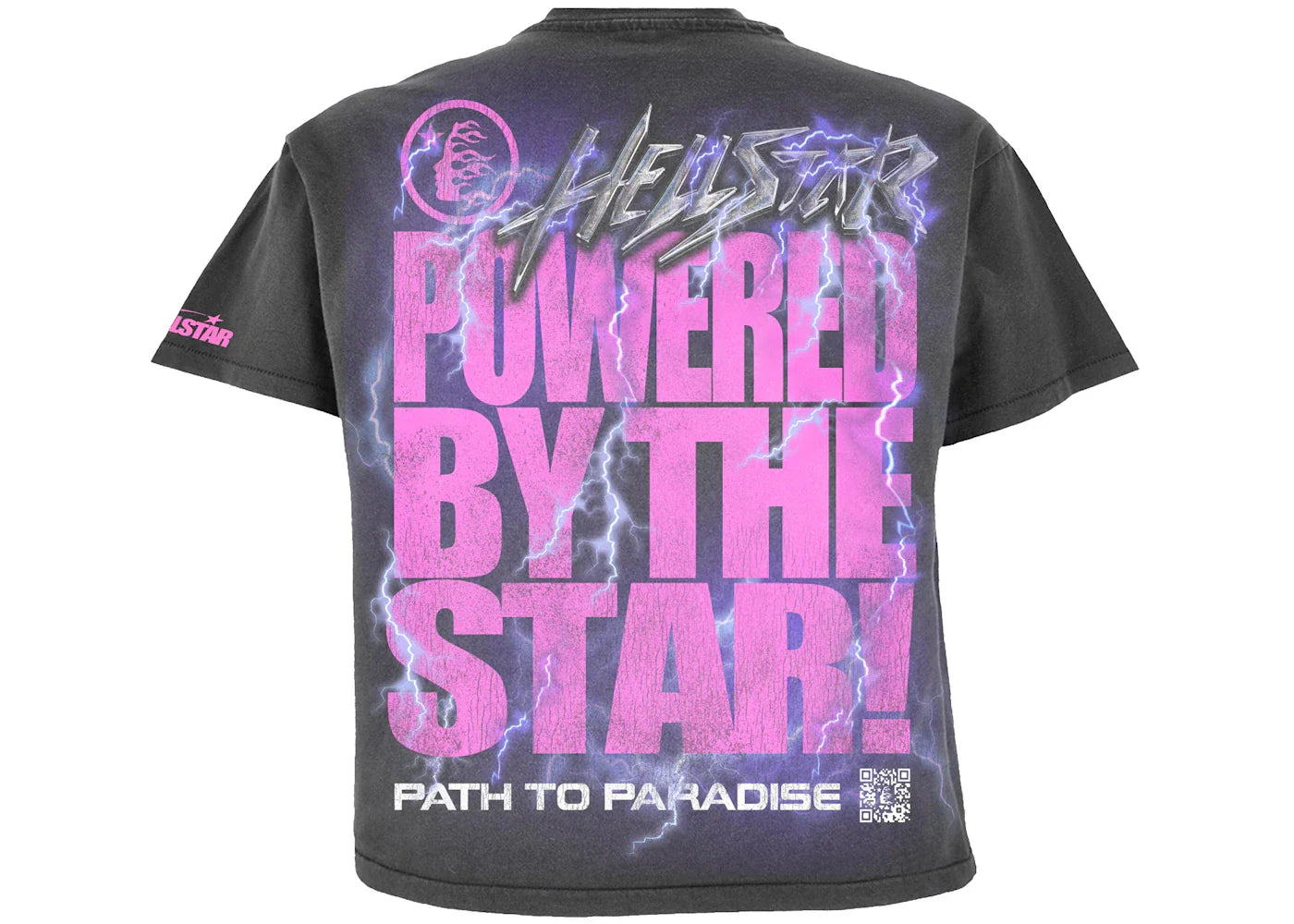 HellStar T-shirt Black Powered By The Star