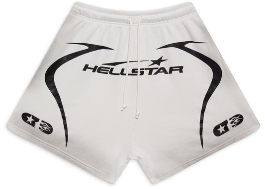 Hellstar Warm Up Shorts 'White'