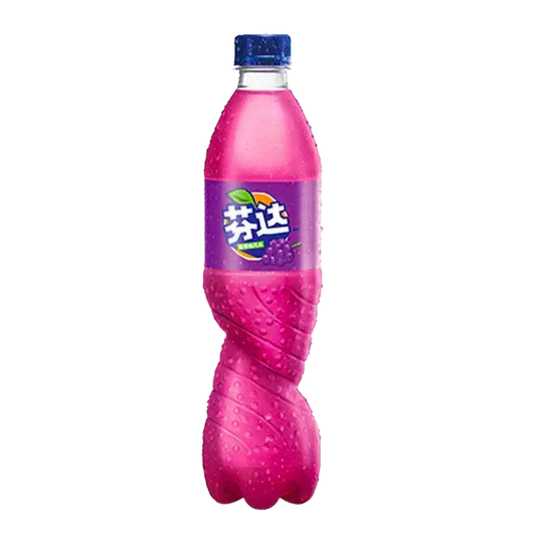bouteille de saveur raisin Fanta