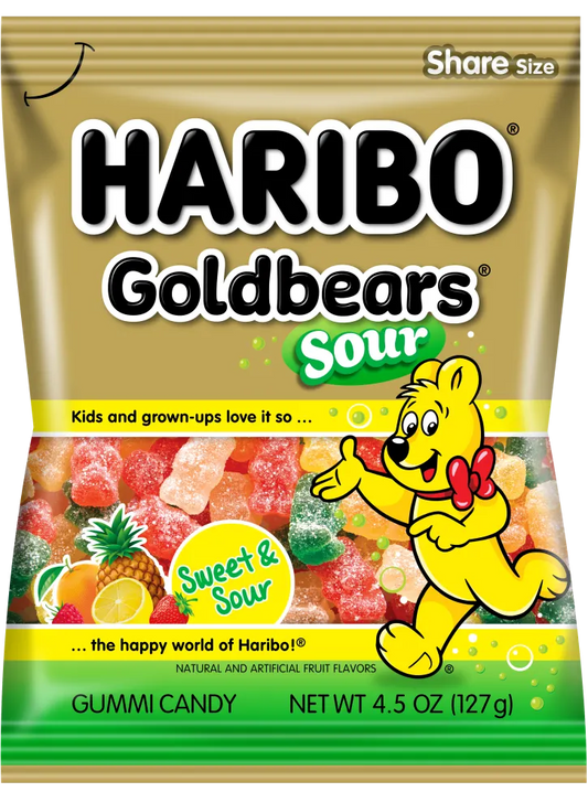 ours d'or acides Haribo