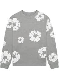 Denim tears long sleeve grey