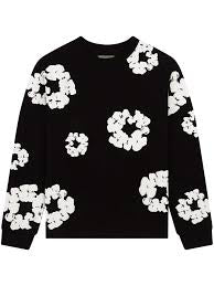 Denim tears long sleeve Black