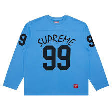 Supreme 99 Blue Shirt Long Sleeve