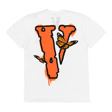 Vlone butterfly white tee-shirt