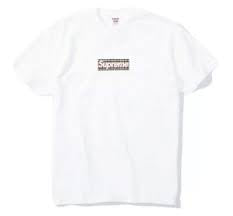 Supreme x Burberry T-shirt White
