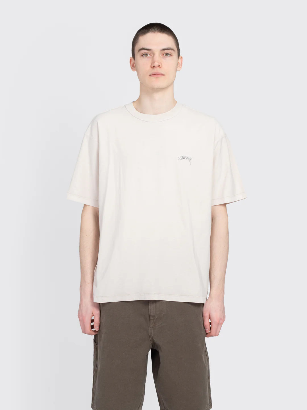 Stussy Lazy ss tee Bone