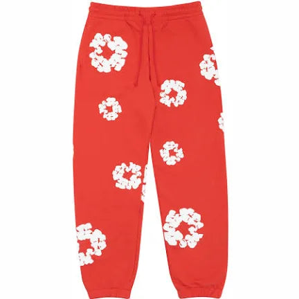 Denim Tears sweatpants Red