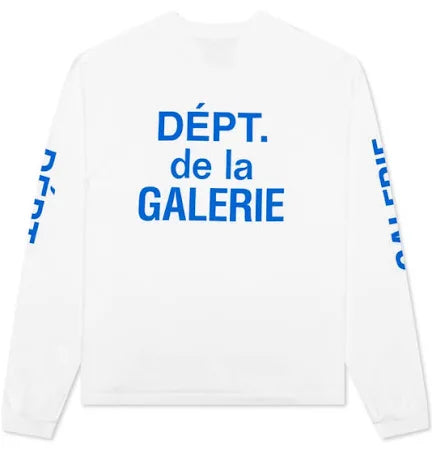 Gallery Dept. French collector L/S tee white/blue