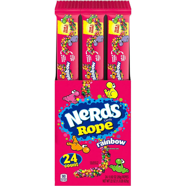 Arc-en-ciel de corde de nerds