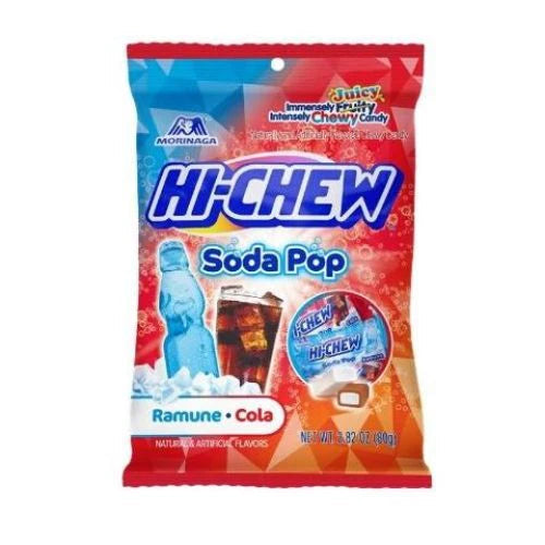 sac de bonbons Hi-chew soda pop