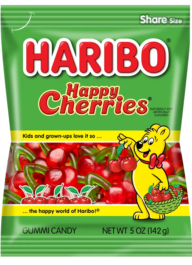 Haribo cerises heureuses