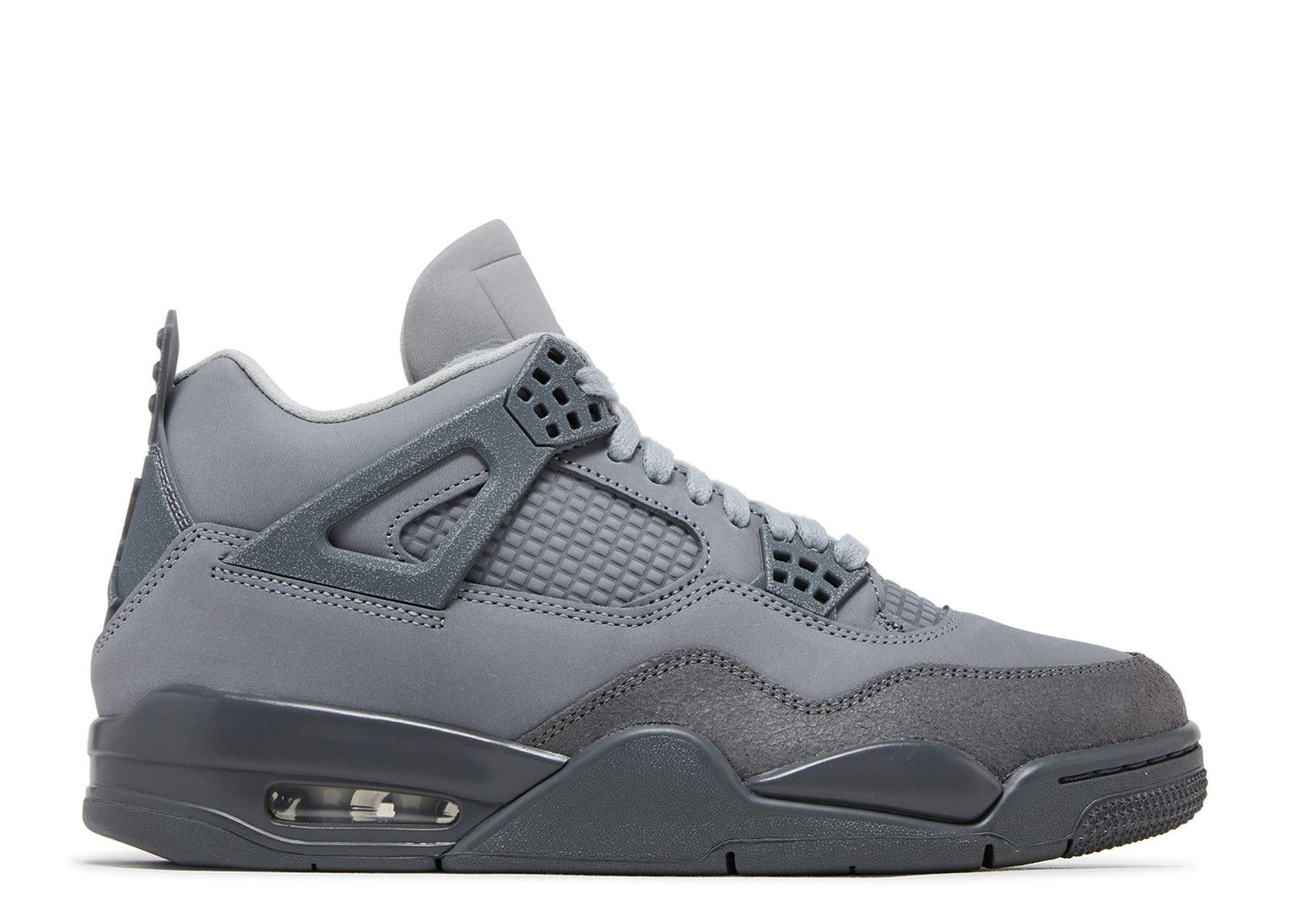 grey suede jordans 4
