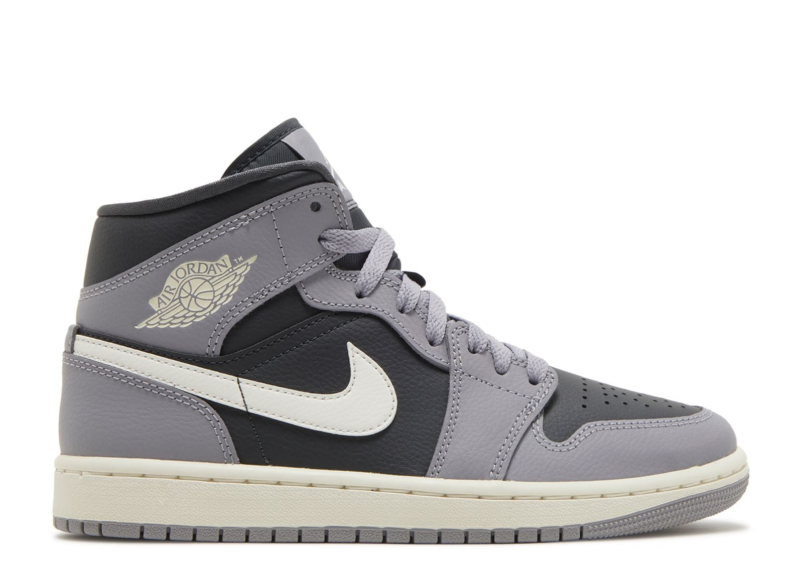Jordan 1 Mid cement grey W