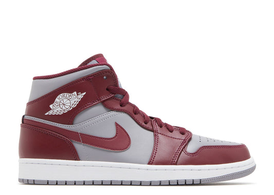 Jordan 1 Mid Cherrywood Red