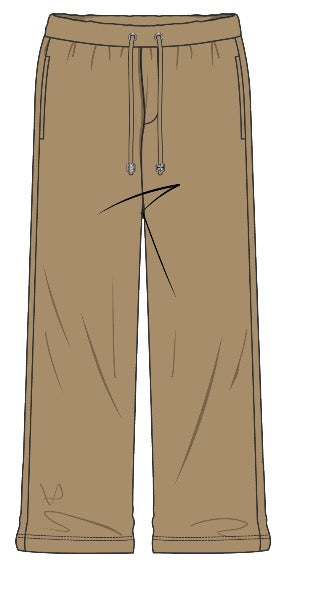 Neoprene pants - 3163-445 - latte