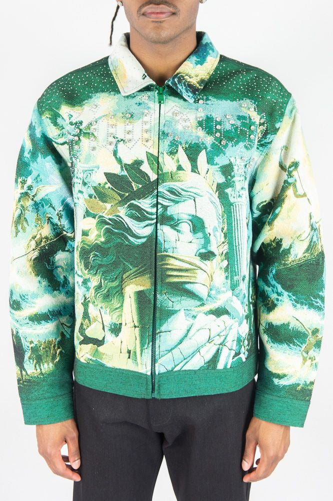 Sinister tapestry jkt - 1163-501 - green