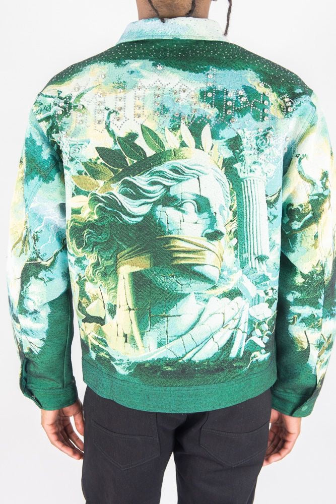 Sinister tapestry jkt - 1163-501 - green