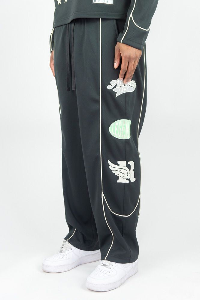World class air mesh pants - 1163-413 - black