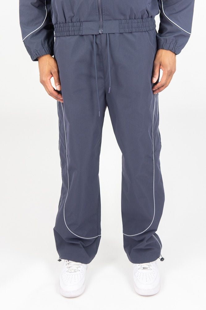 Piping ripstop pants - 1100-430 - charcoal