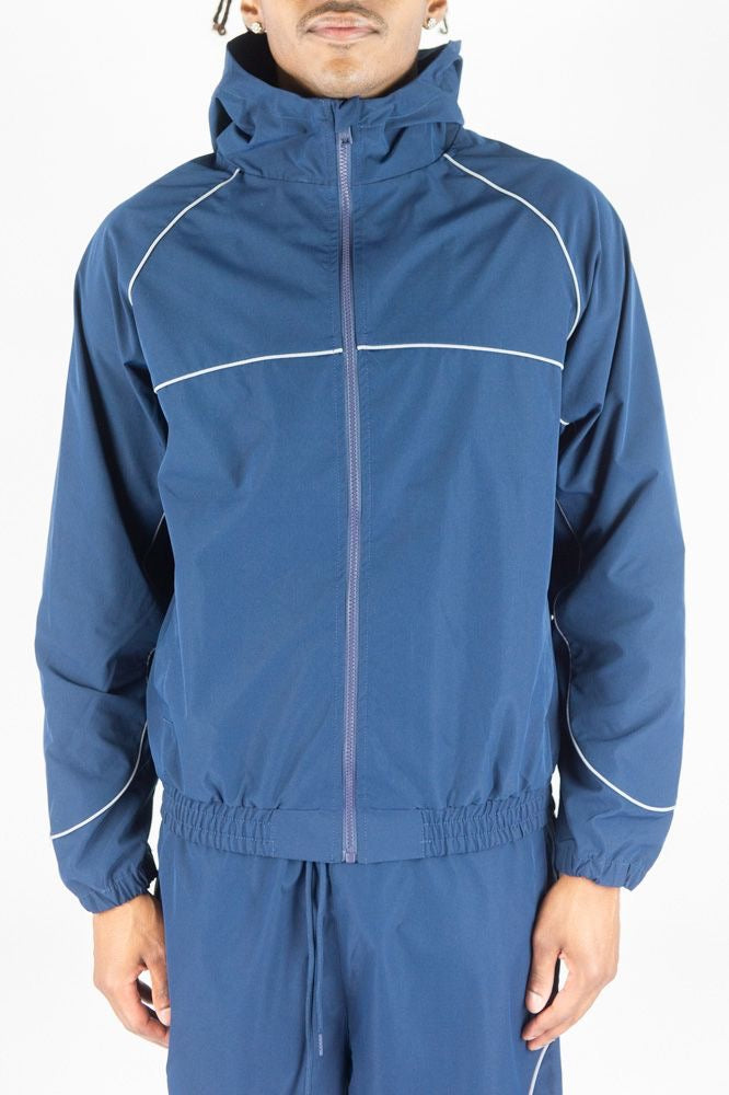 Piping ripstop jacket - 1100-530 - navy
