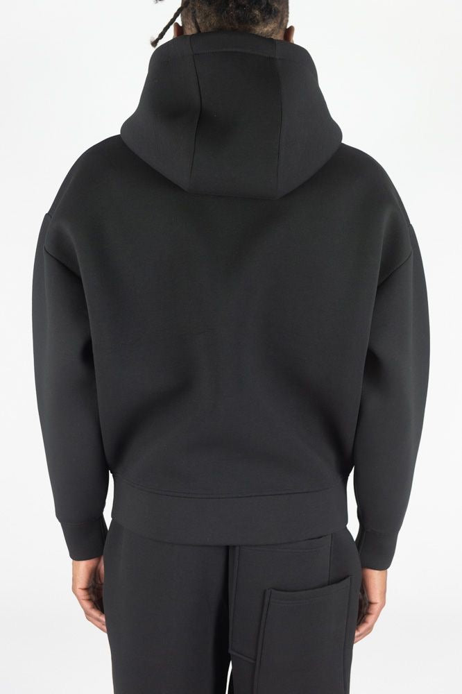 Neoprene hoodie - 3163-345 - black