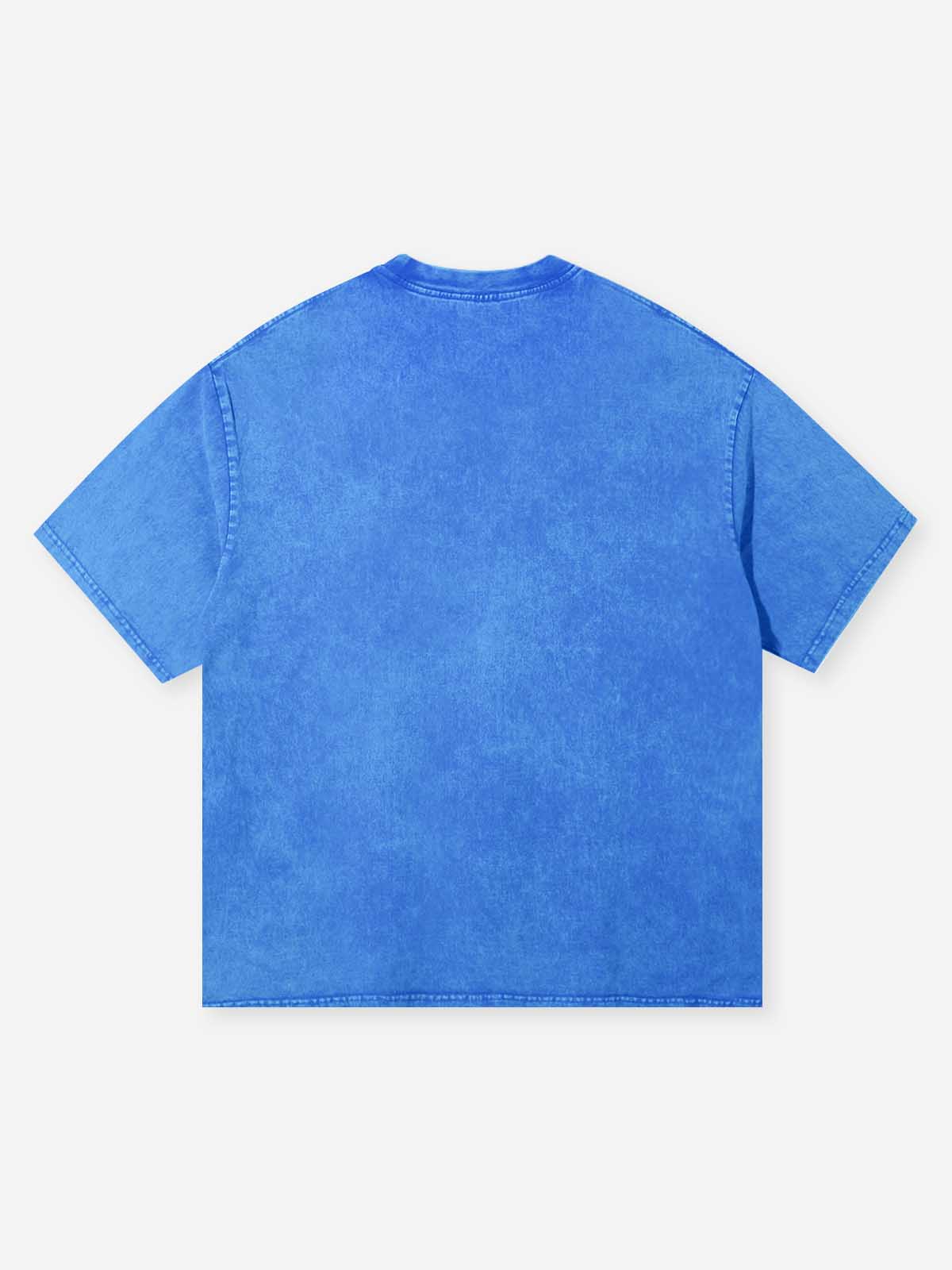 NOISSEY "Blue Butterfly" Blue Tee - Vintage Graphic T-Shirt