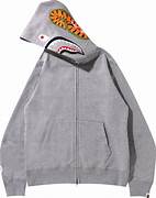 BAPE Shark Full Zip Hoodie Grey