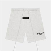 Fear of God Essentials "Light Oatmeal" SS22 Sweatshorts