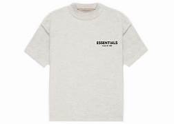 Fear of God Essentials "Light Oatmeal" SS22 Tee