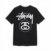 Stock Link Pig Dyed Tee Faded Black