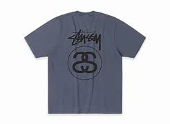 Stock Link Pig Dyed Tee Navy