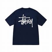 Basic Stussy Tee Navy