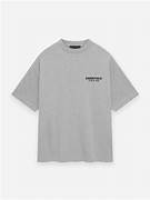 Essentials Jersey Crewneck Tee "Light Heather Grey"