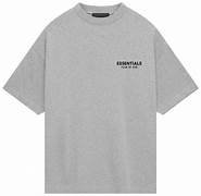 Essentials Jersey Crewneck Tee "Heather Grey"