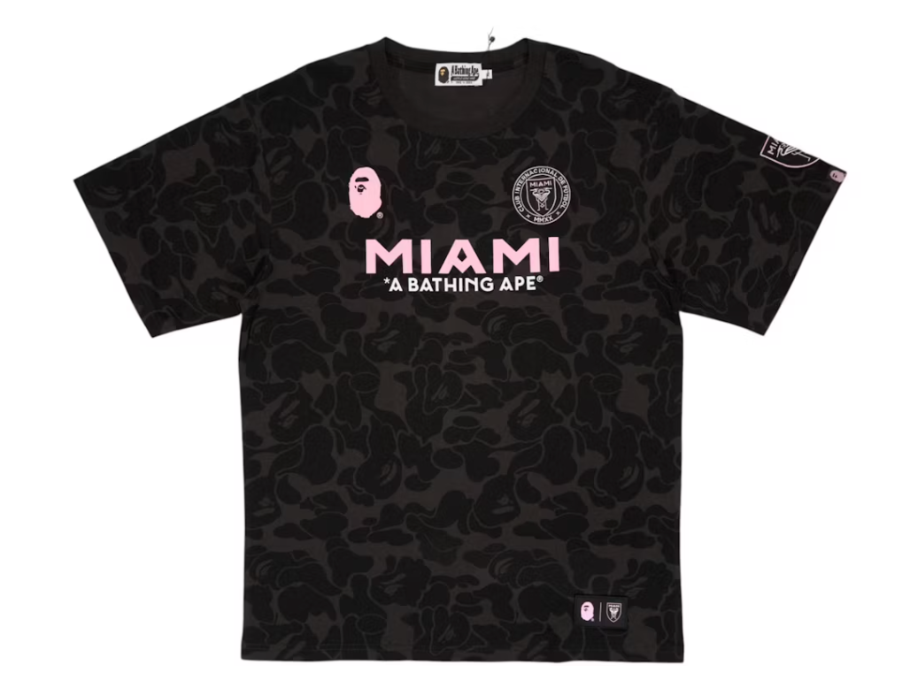 Bape Inter Miami Black Tee