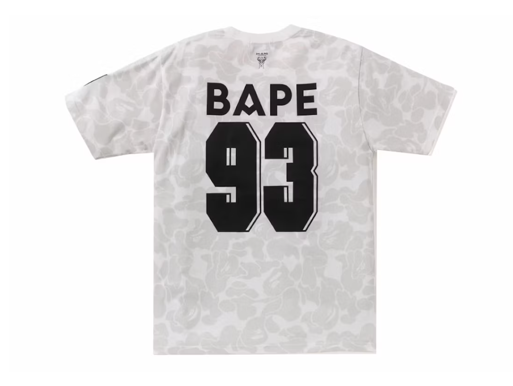 Bape Inter Miami White Tee