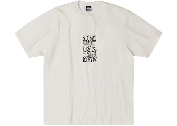 Stussy Wear Pig Dyed Tee Natural