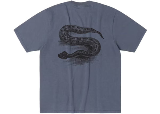 Serpent Pig Dyed Tee Navy