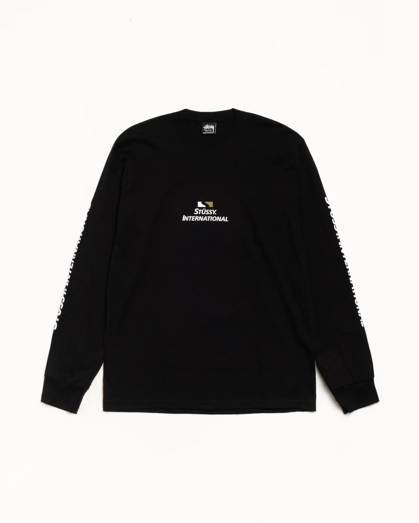 Stussy International Ls Tee Black