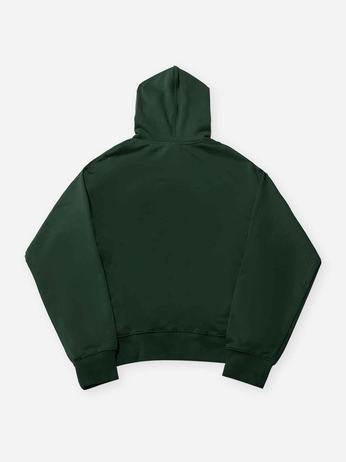 Avocado Green Cat Ear Crochet Hat Thin Hoodie