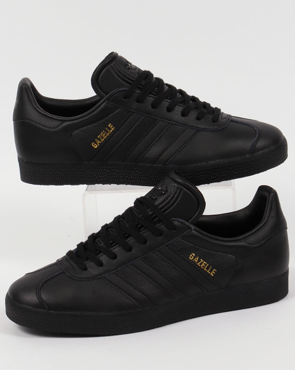 Adidas Gazelle black on black GS