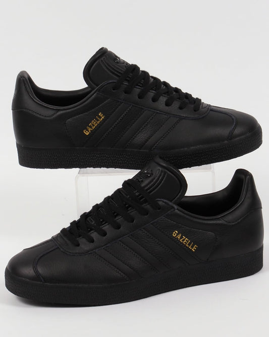 Adidas Gazelle black on black GS