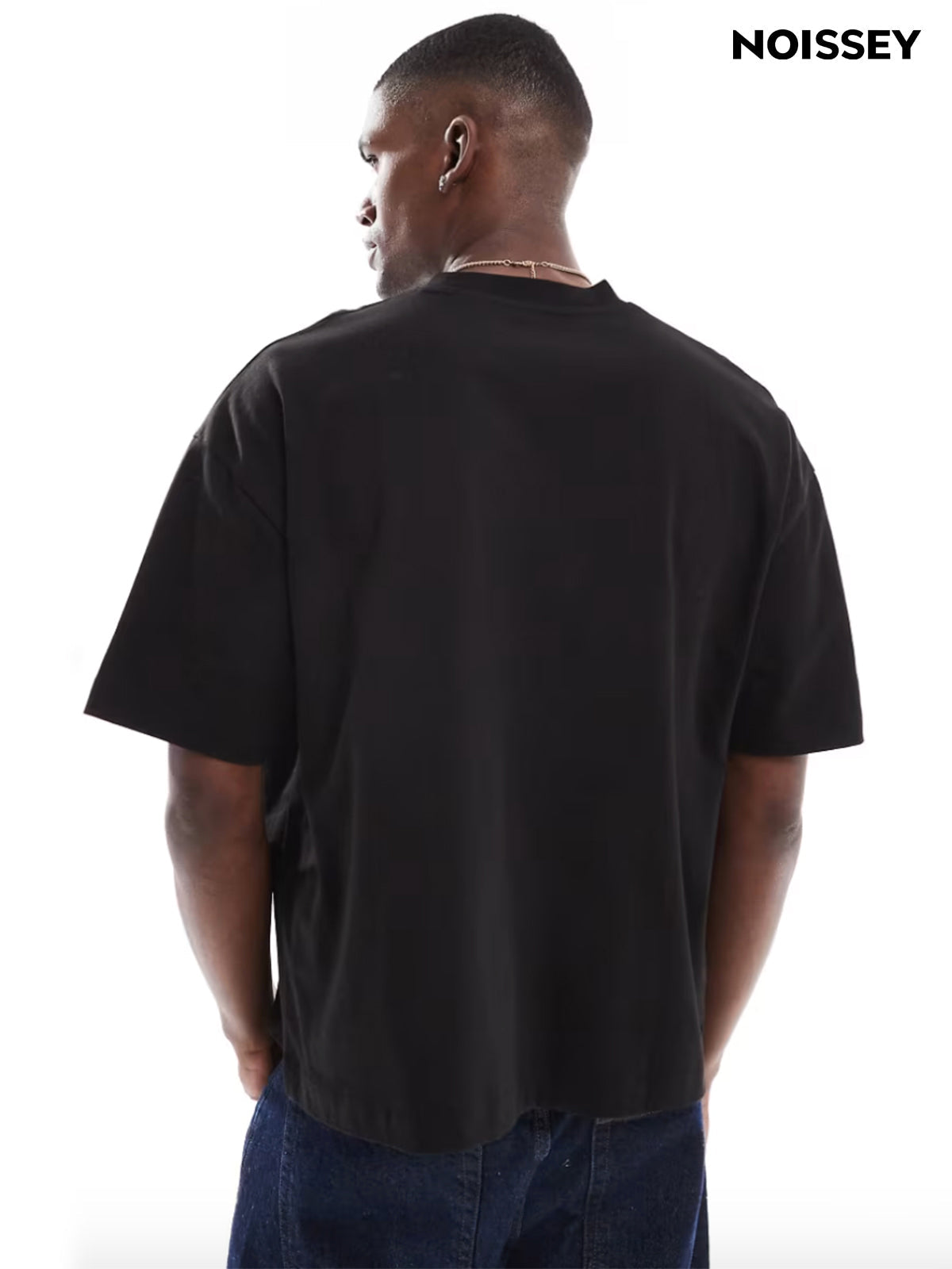 Angel on Money Print Boxy Oversized T-shirt