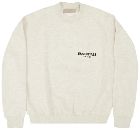 Essential Crewneck Light Oatmeal