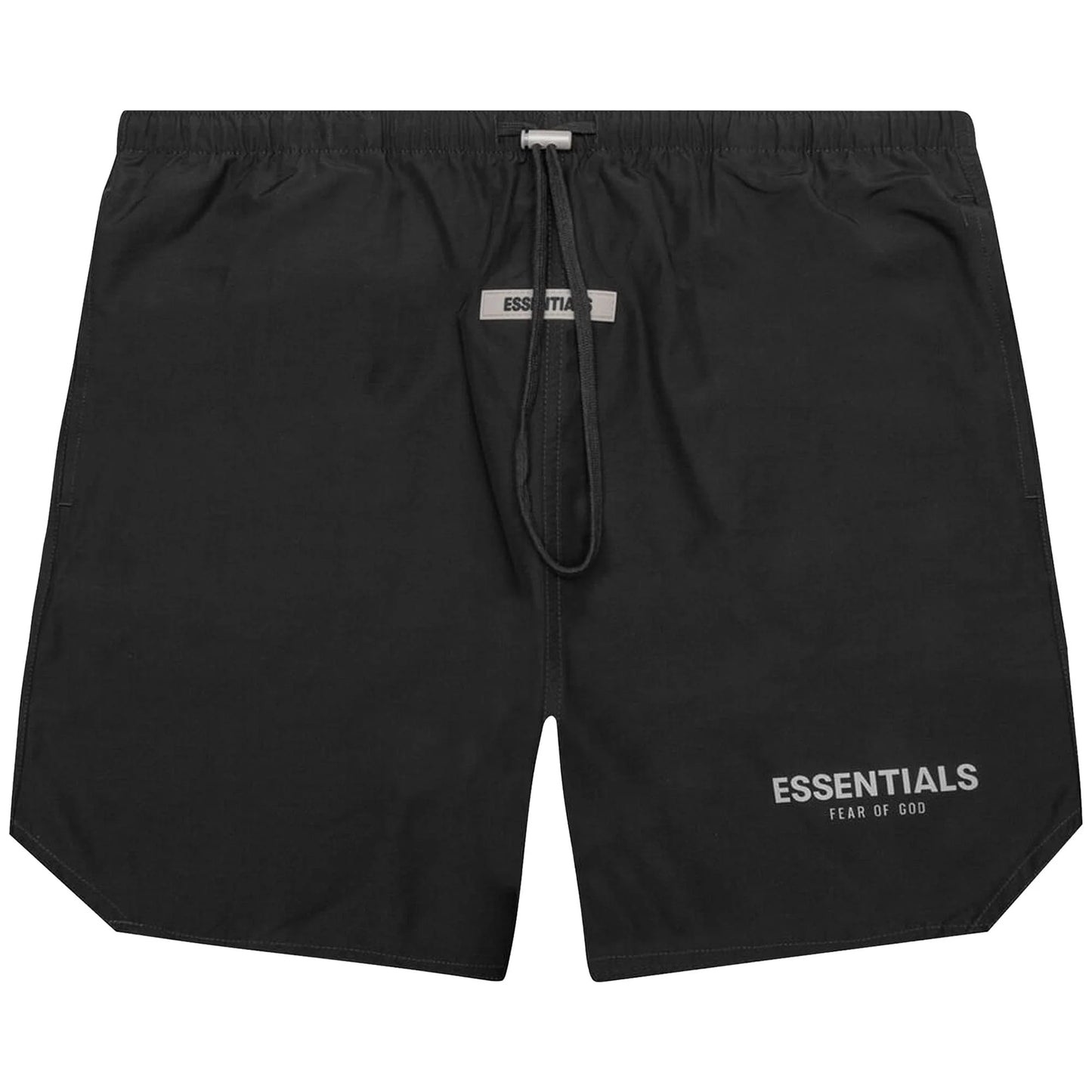 Essentials short Jet Black / White