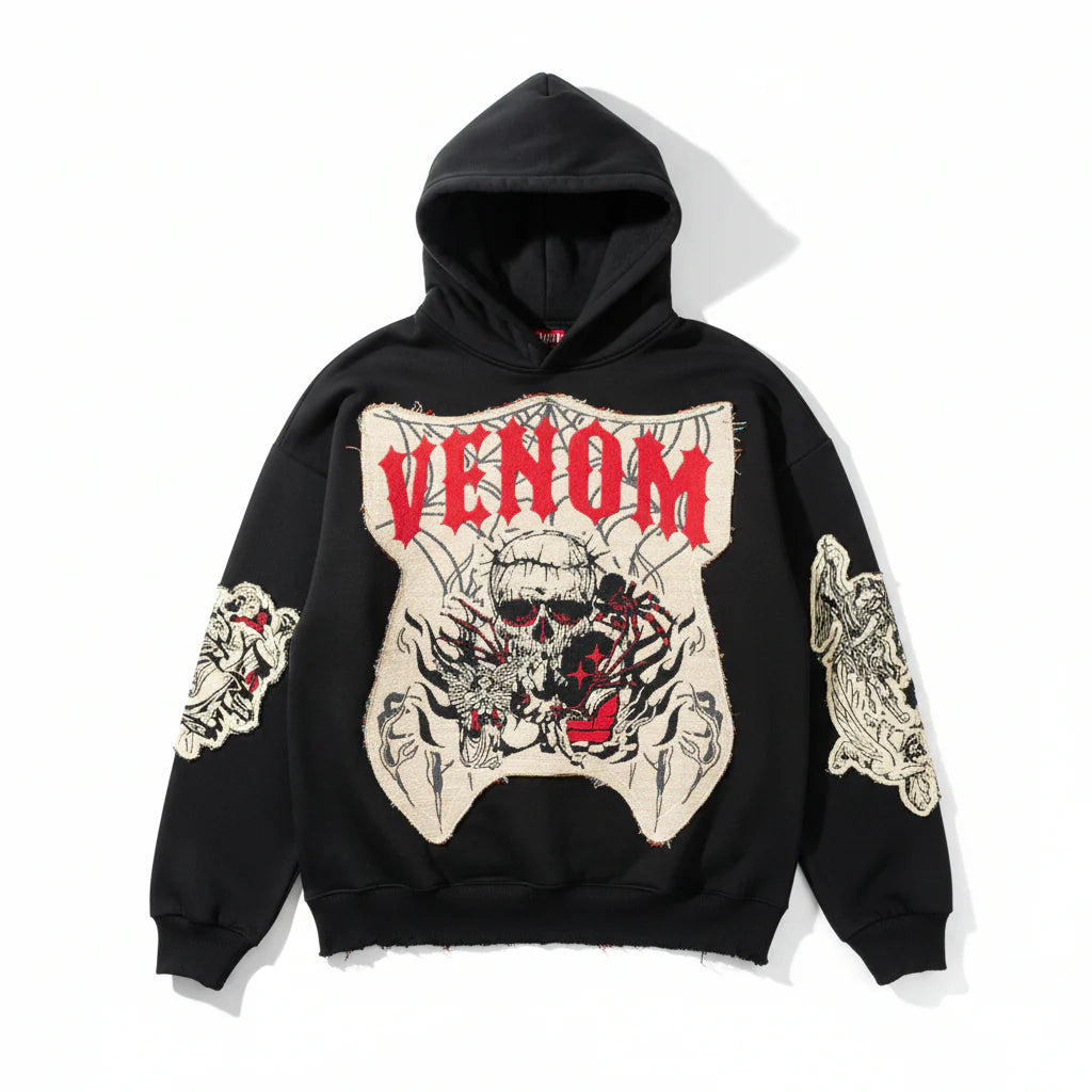 Rebel Minds Venom Hoodie 'Black'