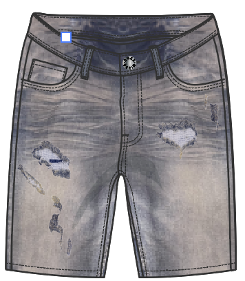 Roar Denim DENIM SHORTS 'Dark Vintage'